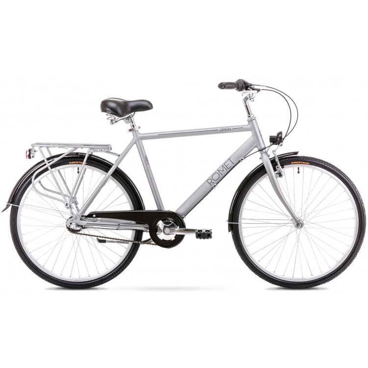 Mestský bicykel Romet Orion 3S 26" strieborný 20" hliníkový
